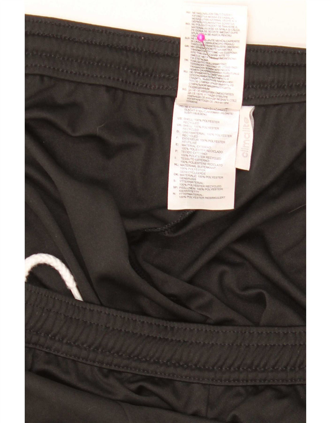 Adidas Herre Climalite Sport Shorts 2XL Sort Colourblock Polyester