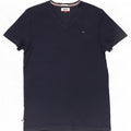 Tommy Hilfiger Herre T-Shirt Top Stor Marineblå Bomuld