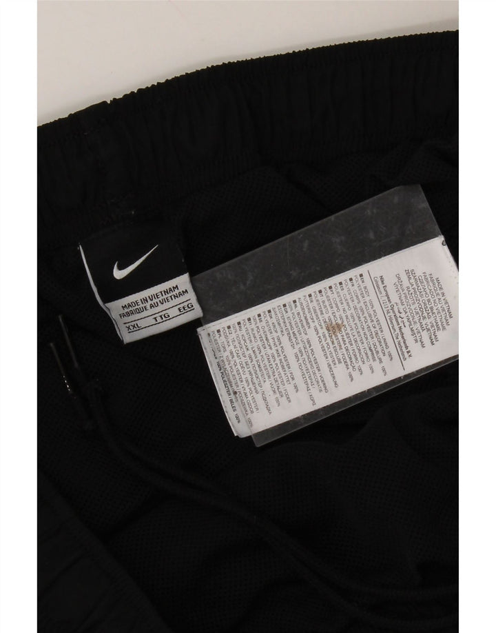 NIKE Mens Graphic Sport Shorts 2XL Black Polyester