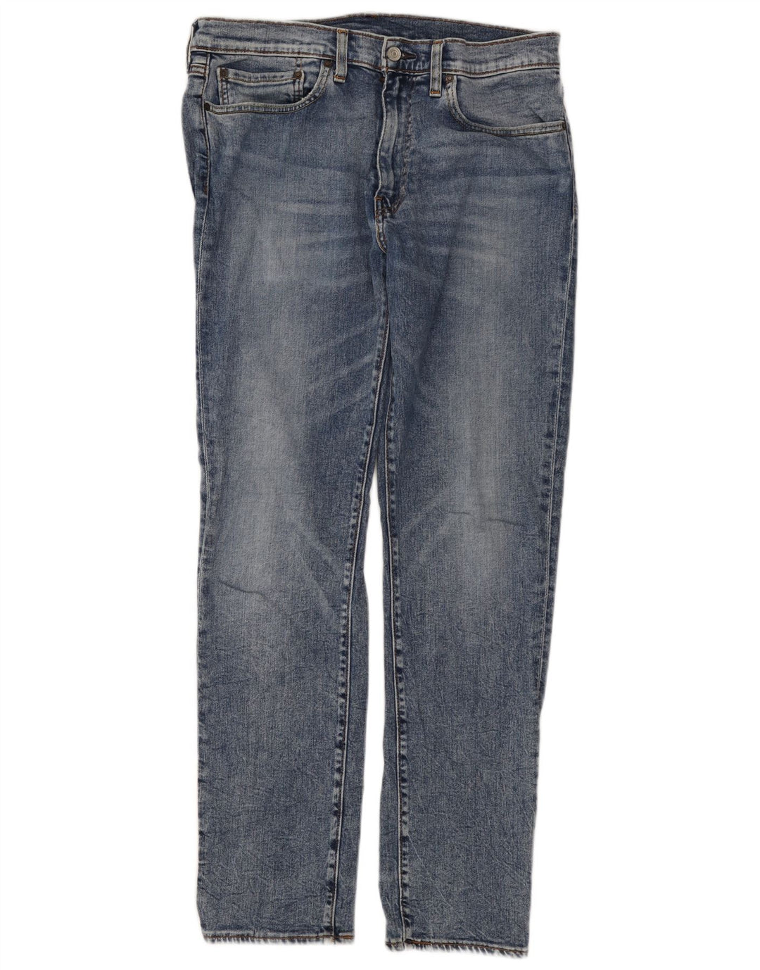 Levi's Herre 511 Slim Jeans W34 L32 Blå Bomuld