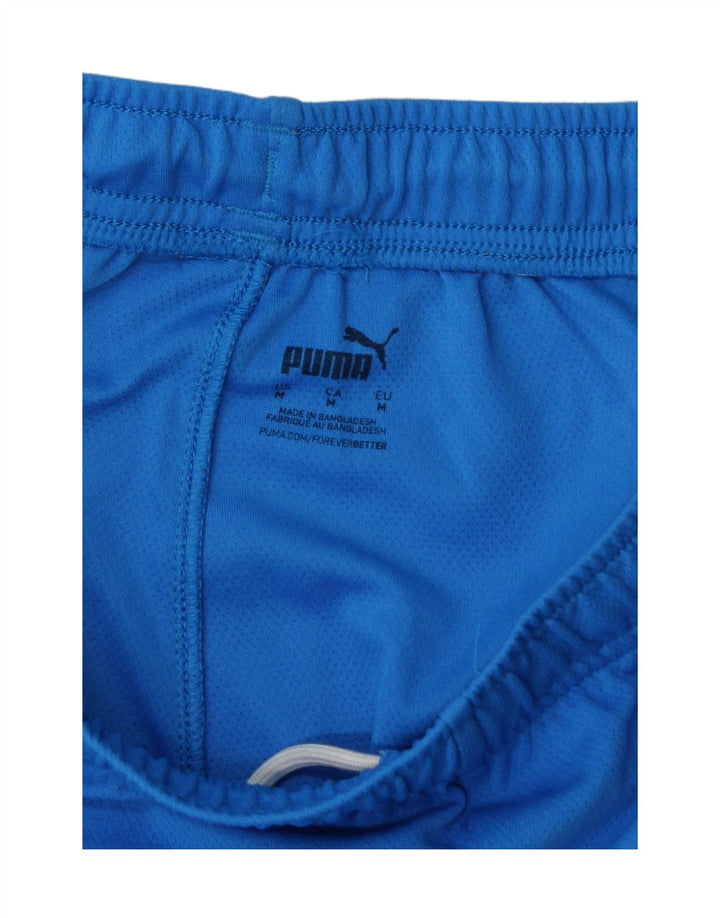 PUMA Mens Sport Shorts Medium  Blue Polyester Vintage Puma and Second-Hand Puma from Messina Hembry 