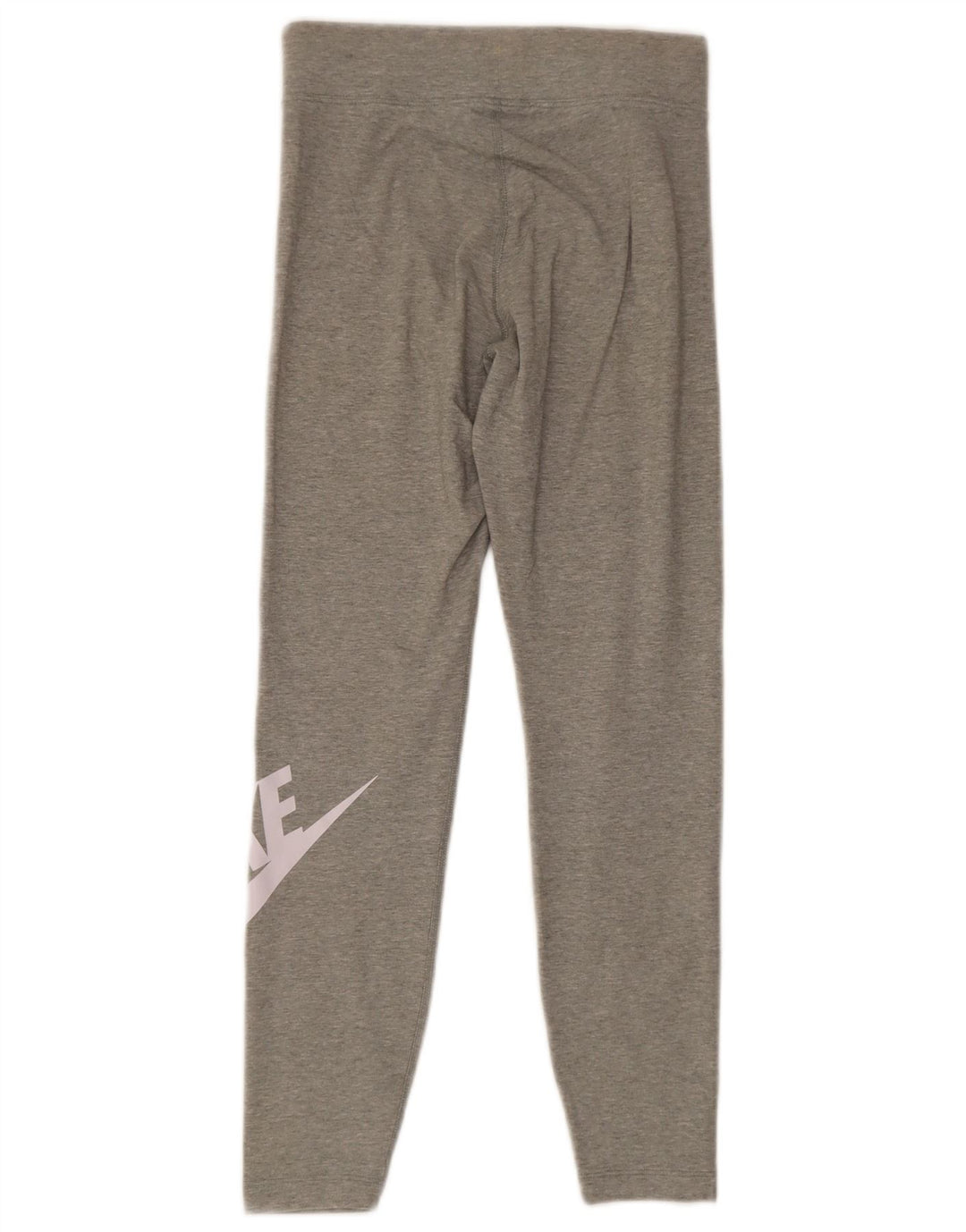 Nike Dame Grafiske Leggings UK 10 Small Grey Bomuld
