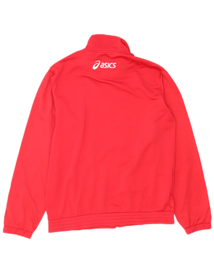 ASICS Træningsdragt til mænd Topjakke Medium Rød Colourblock Polyester