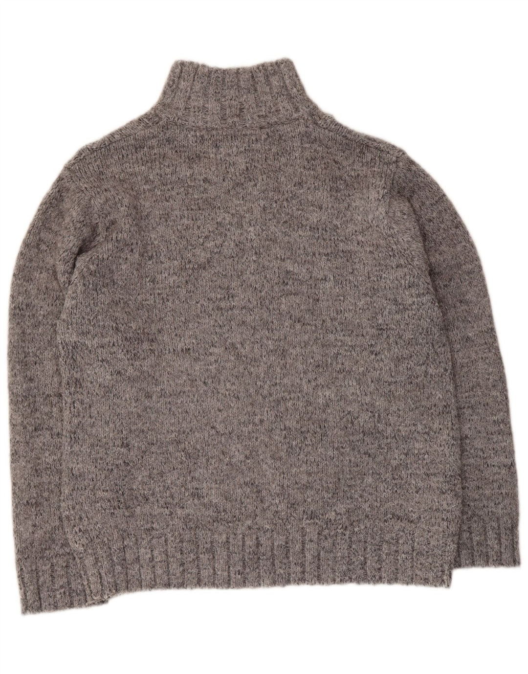 MARKS & SPENCER Sweater med lynlås til mænd UK 41/43 Stor grå