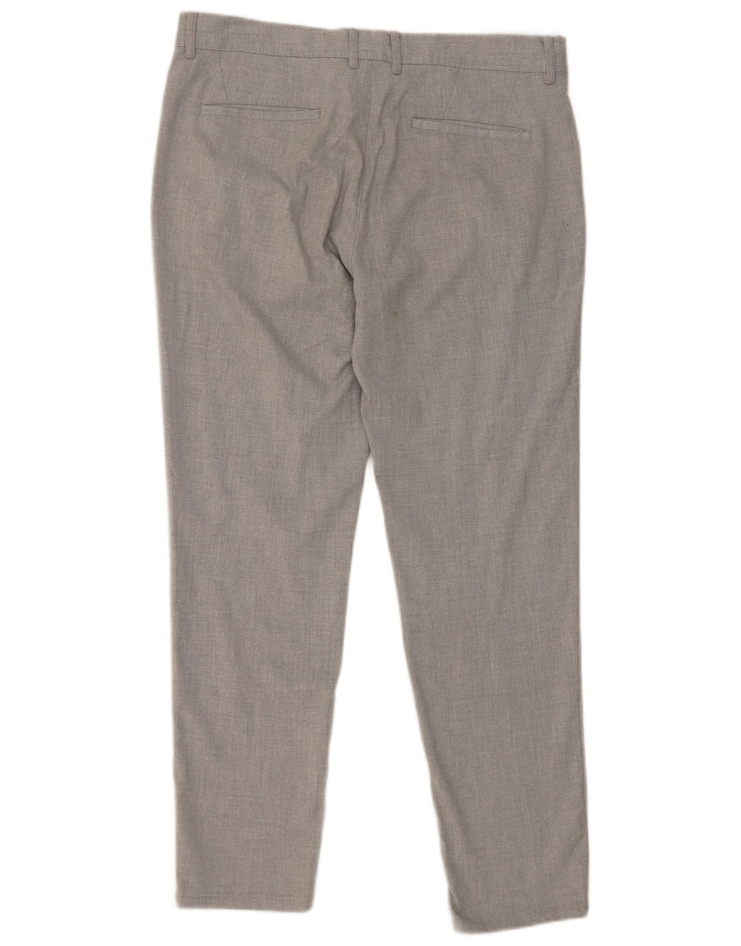 Zara Herre Slim Suit Bukser EU 42 Large W32 L28 Grå