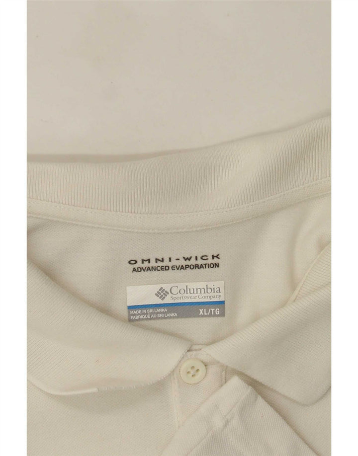 Columbia Polo Shirt til mænd XL Hvid
