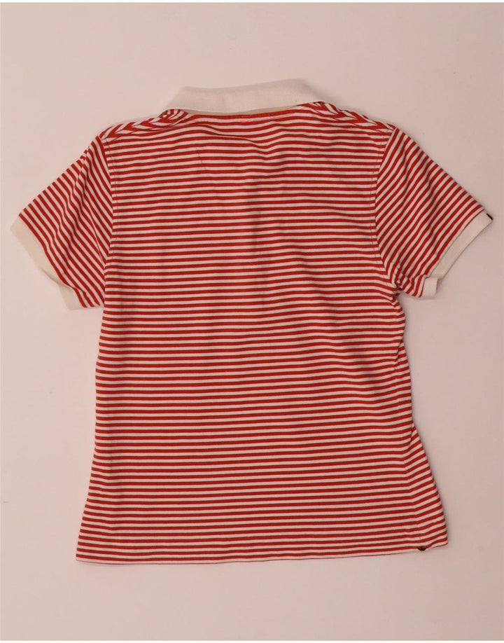 SUN68 Dame poloshirt UK 14 Stor rødstribet bomuld
