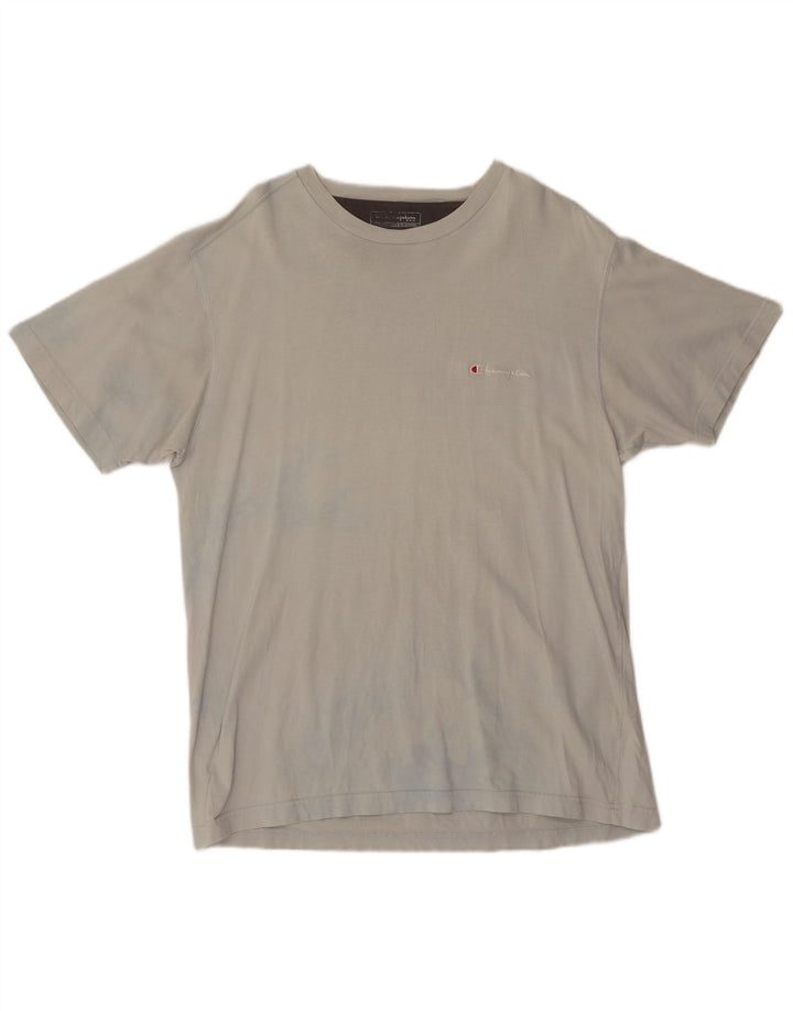 Champion Herre T-Shirt Top XL Blå Bomuld