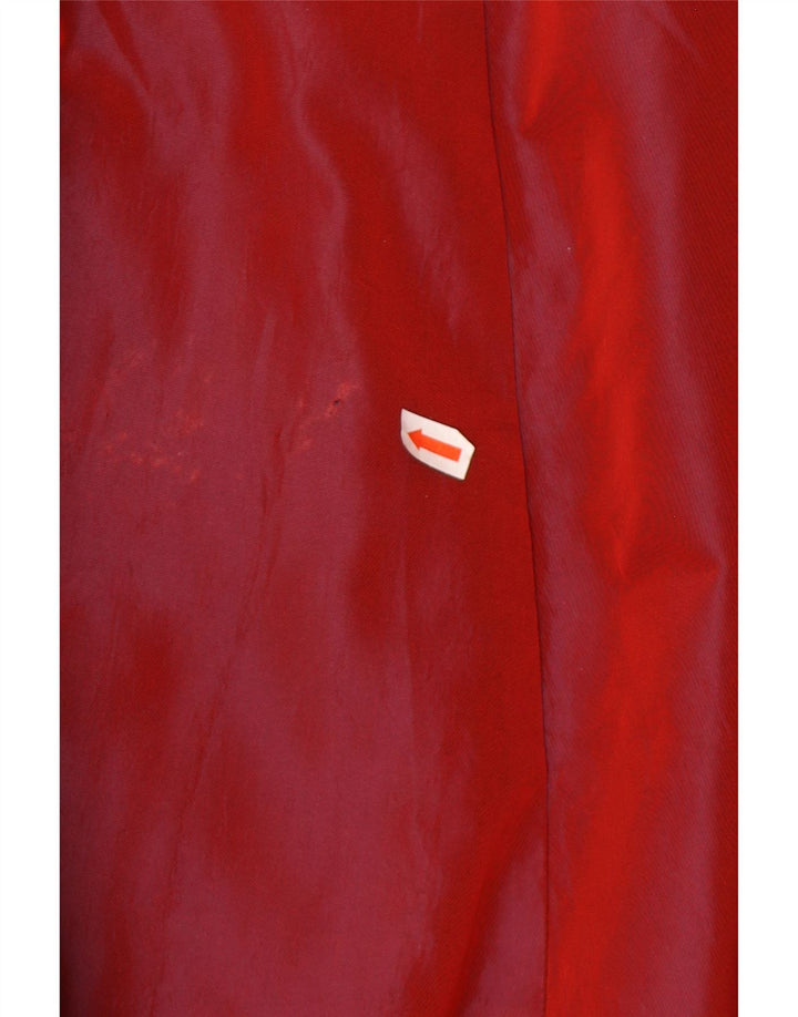Debut Dame Maxi Stropløs Kjole UK 12 Medium Rød Viscose