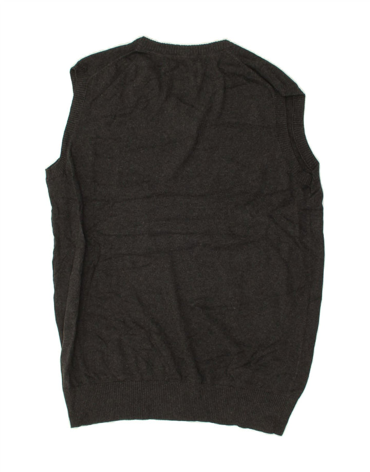 EDDIE BAUER Mens Vest Tank Top Large Grey Cotton Vintage Eddie Bauer and Second-Hand Eddie Bauer from Messina Hembry 