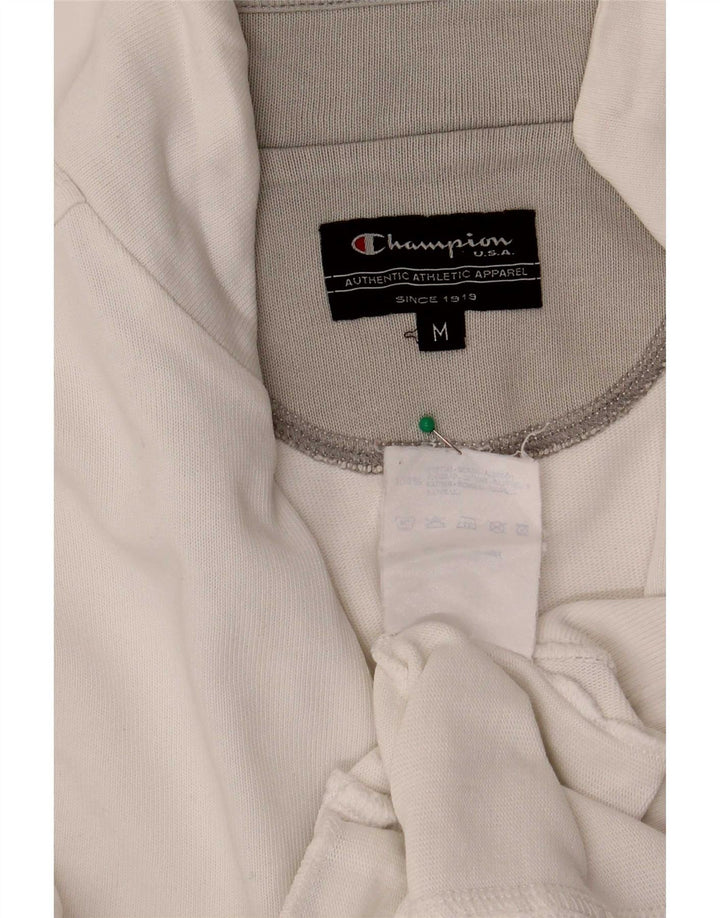 Champion Womens træningsdragt Topjakke UK 14 Medium White Bomuld