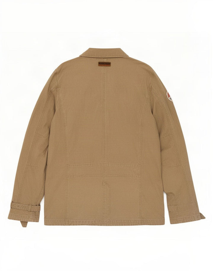 Napapijri Herre Geographic Utility Jacket UK 38 Medium Khaki