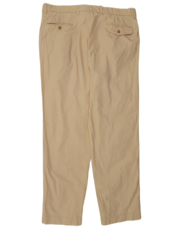 Fay Herre Pegged Suit Bukser IT 56 3XL W40 L33 Beige Bomuld