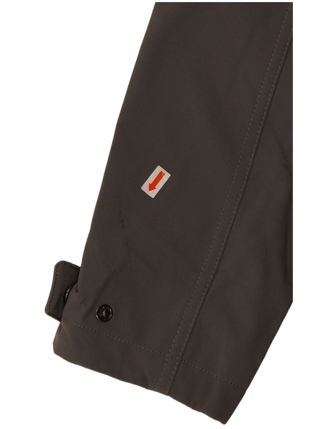 CALVIN KLEIN vindjakke med hætte til kvinder UK 6 XS Grå polyester