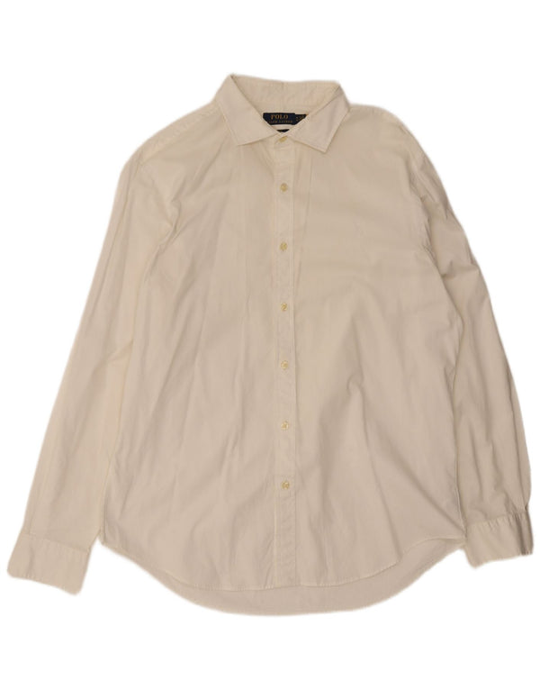 Polo Ralph Lauren Herre Slim Fit skjorte XL Hvid Bomuld