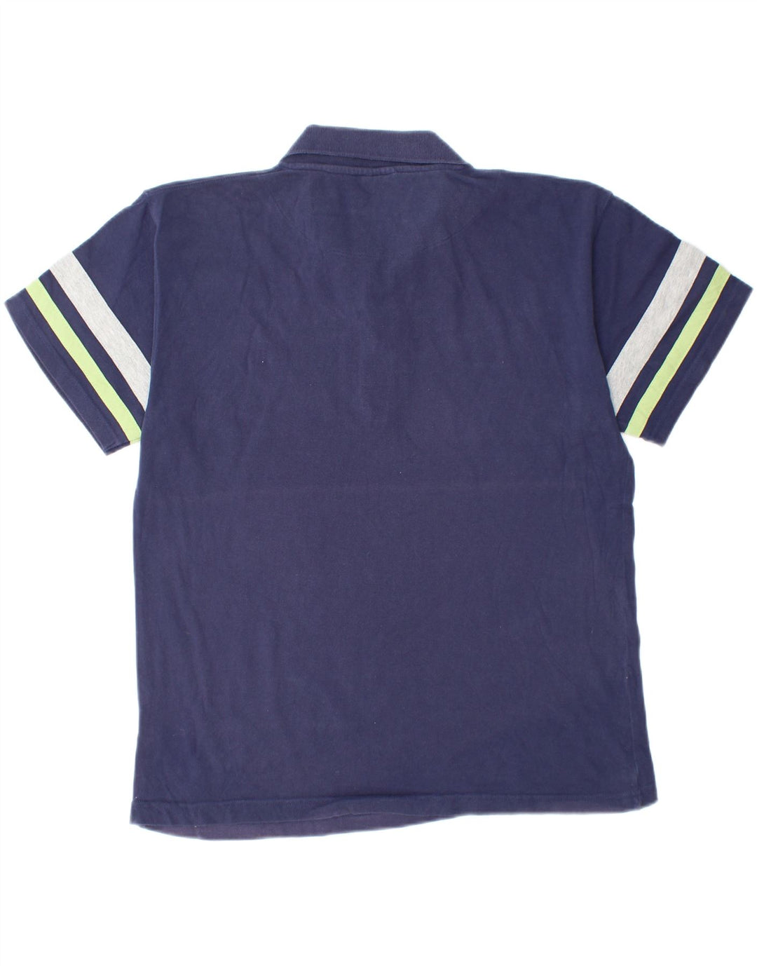 SUPERGA drenge poloshirt 15-16 år XL marineblå colourblock bomuld