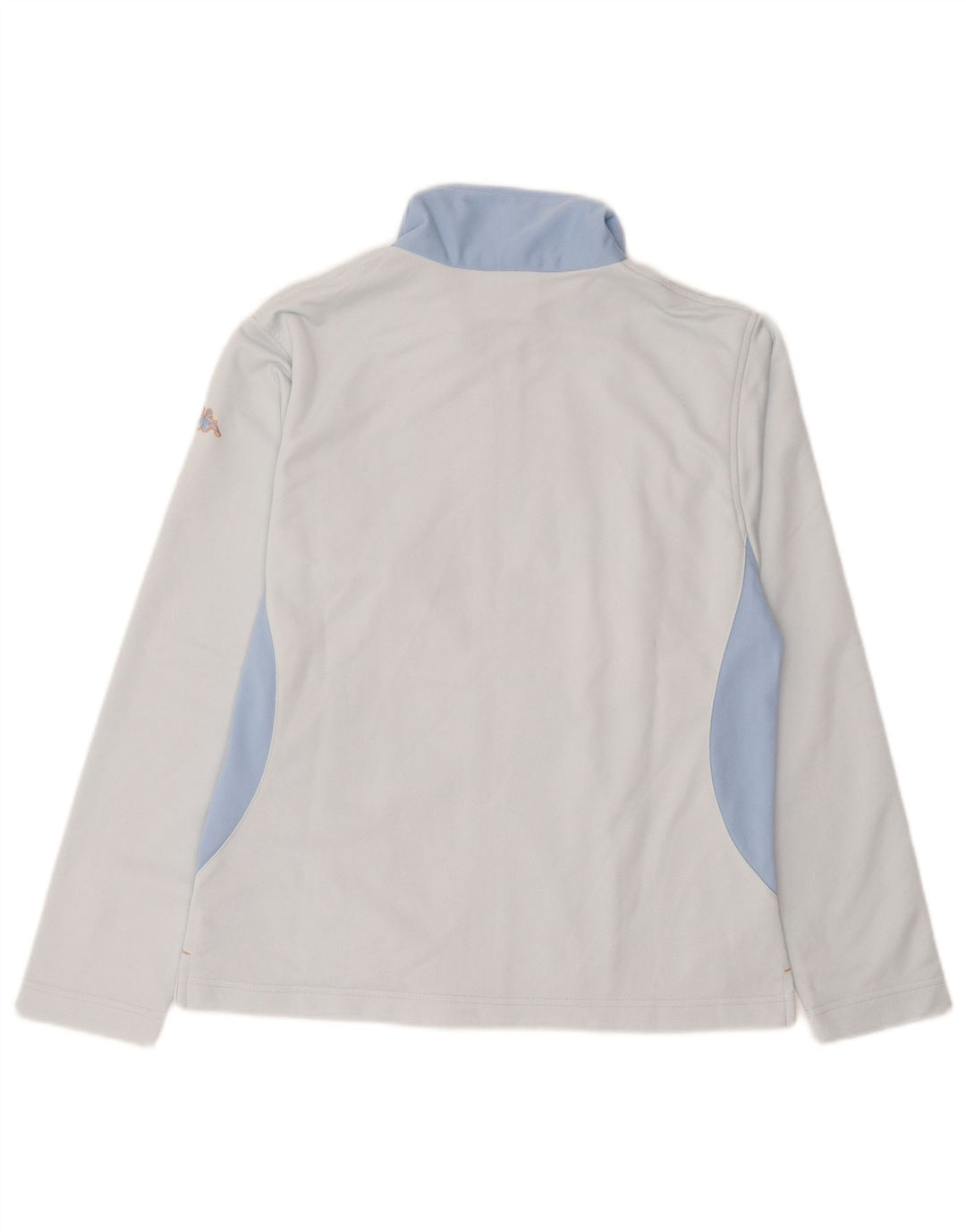 KAPPA træningsdragt topjakke til kvinder UK 16 Large Blue Colourblock Polyester