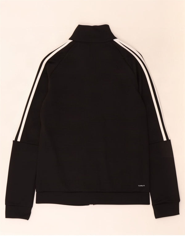 Adidas Dame Climalite Træningsdragt Topjakke UK 12/14 Medium Sort
