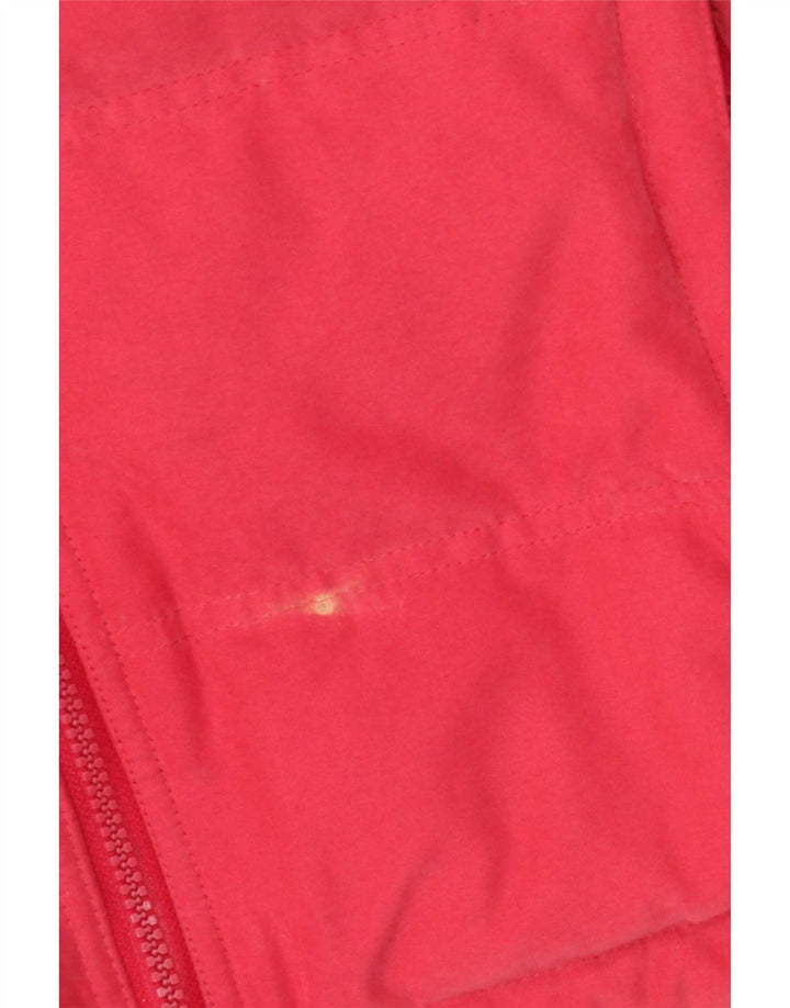 Musto Dame Oversized Polstret Jakke UK 10 Lille Rød Polyester