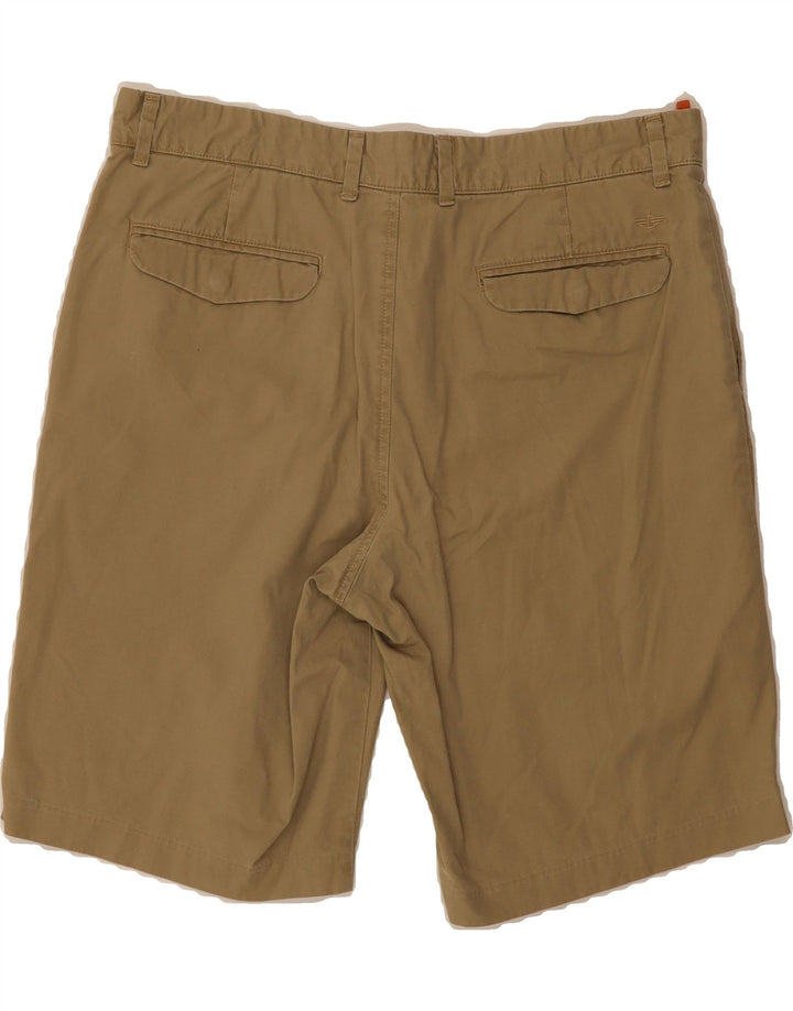 DOCKERS Mens Chino Shorts W34 Large  Khaki Cotton Vintage Dockers and Second-Hand Dockers from Messina Hembry 