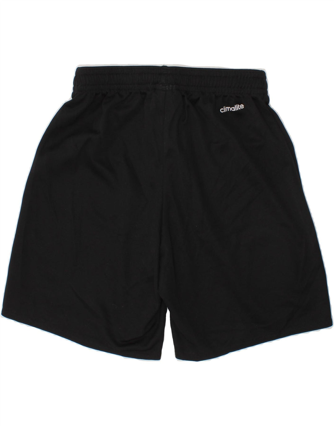 ADIDAS Boys Climalite Graphic Sport Shorts 9-10 Years Black Polyester Vintage Adidas and Second-Hand Adidas from Messina Hembry 
