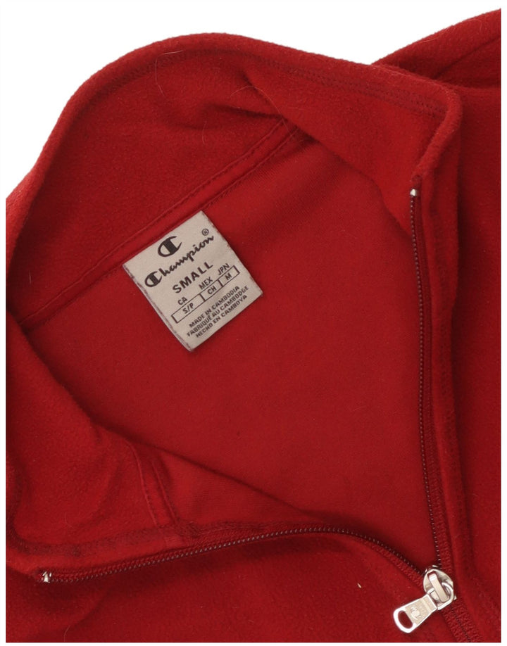 Champion Dame Fleece Jumper med lynlås DK 10 Lille Rød