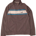 PUMA Træningsdragt til mænd Topjakke Medium Grå Colourblock Polyester