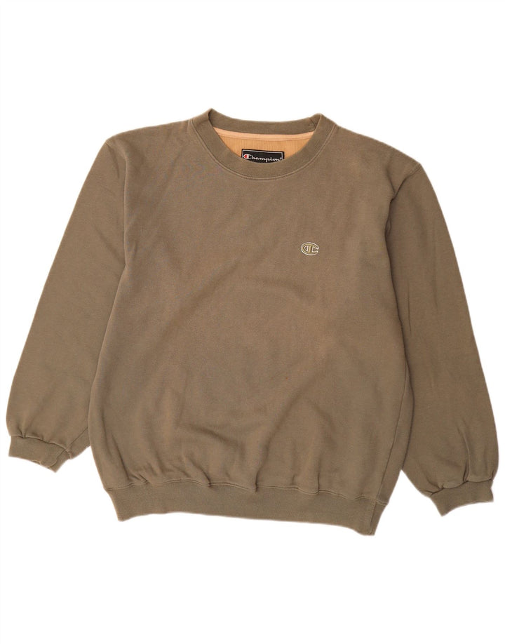 CHAMPION Herre sweatshirt Jumper Medium Brun Bomuld