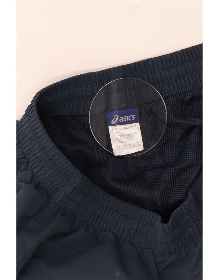 Asics træningsdragt bukser til kvinder store marineblå polyester