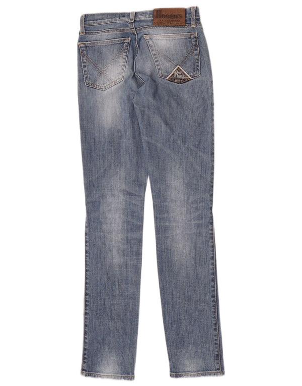 Roy Rogers Dame Slim Jeans IT 41 Small W27 L32 Blå Bomuld