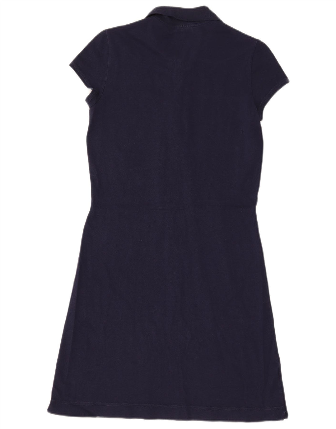 Lacoste Dame Polo Dress Størrelse 40 Medium Navy Blue Bomuld