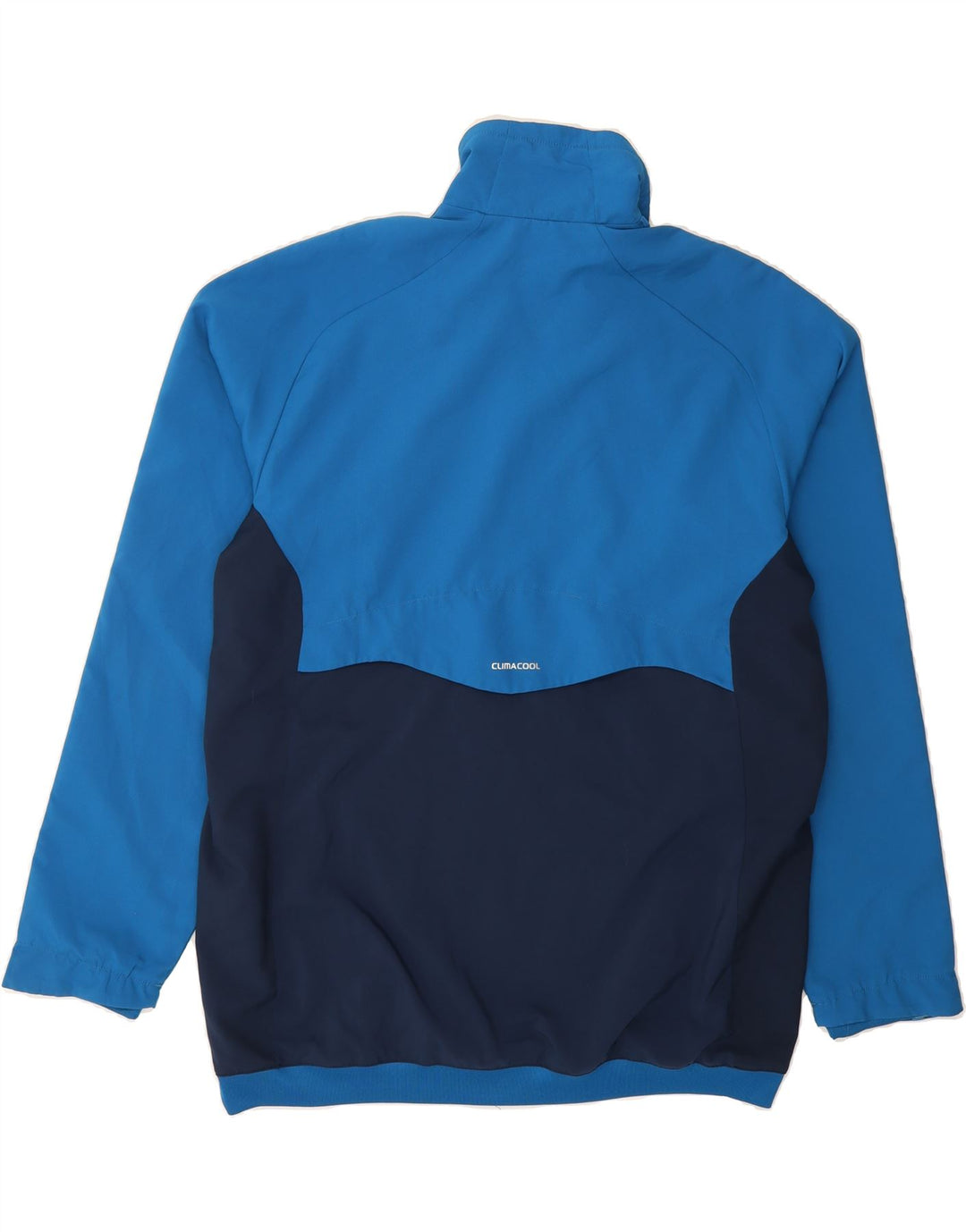 ADIDAS Mens Climacool Tracksuit Top Jacket UK 44/46 Large Navy Blue Vintage Adidas and Second-Hand Adidas from Messina Hembry 