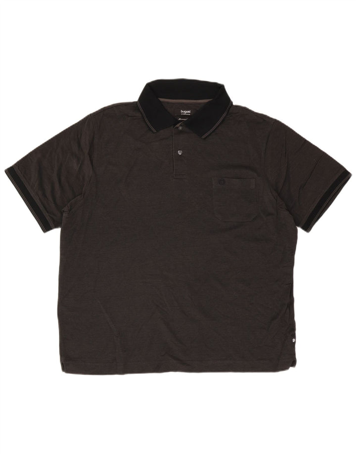 Bugatti herre poloshirt 2XL sort bomuld