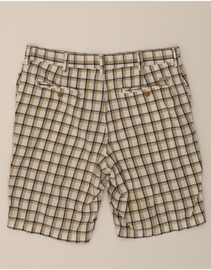 IZOD Mens Chino Shorts W36 Large  Multicoloured Check Cotton Vintage Izod and Second-Hand Izod from Messina Hembry 