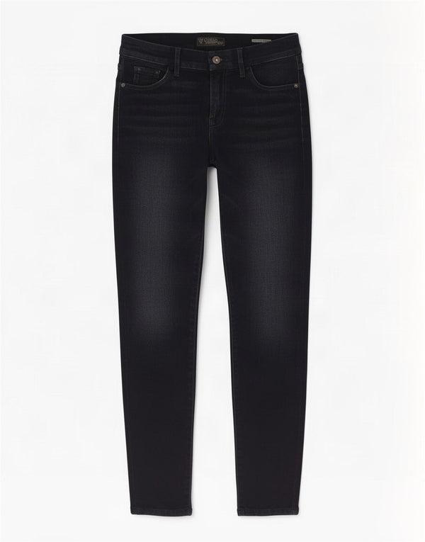 Guess Womens Sophia Curvy Skinny Jeans W29 L29 Navy Blue Cotton