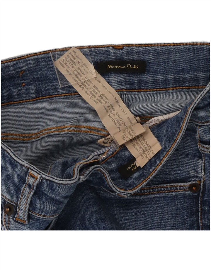 MASSIMO DUTTI Dame Skinny Jeans W26 L29 Blå Bomuld