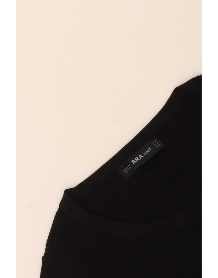 Zara Dametop Langærmet UK 12 Medium Sort