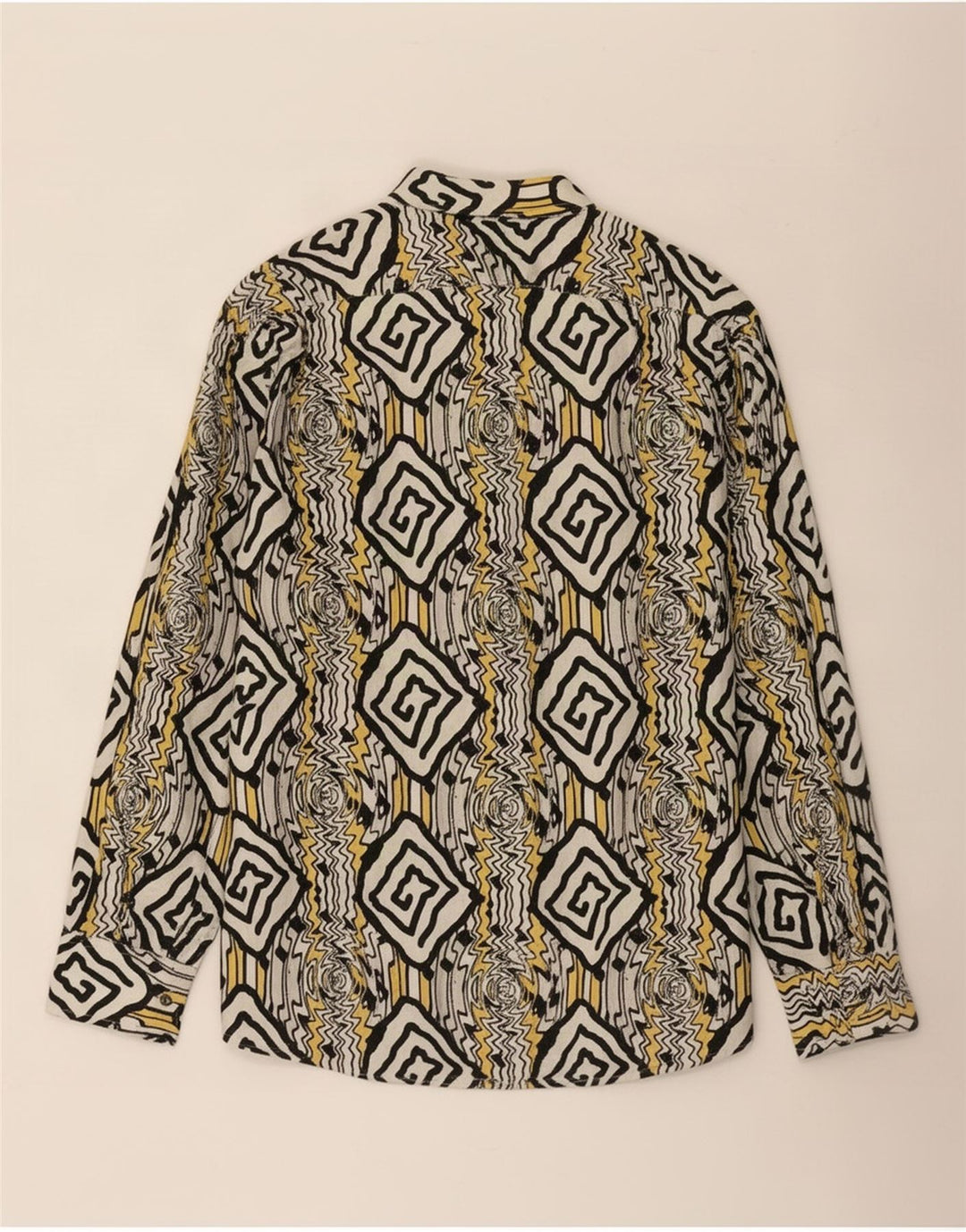 Woodin herreskjorte stor flerfarvet geometrisk