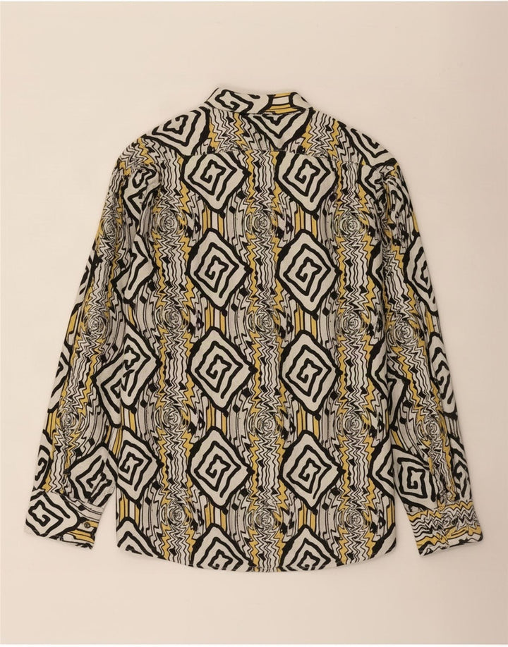 Woodin herreskjorte stor flerfarvet geometrisk