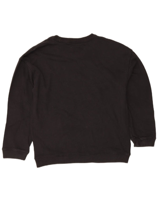 Adidas Sweatshirt Jumper Medium Sort bomuld til mænd