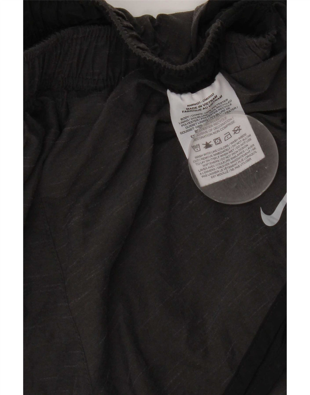 Nike Sportsshorts til kvinder UK 8 Small Grey Colourblock Polyester