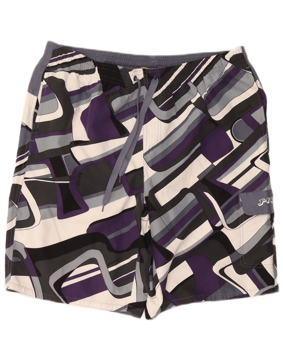 FIREFLY Badeshorts til mænd store flerfarvede geometriske polyester