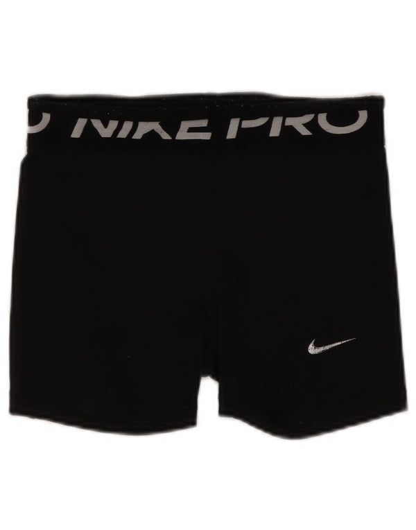 Nike piger grafiske sportsshorts 10-11 år medium sort polyester sport