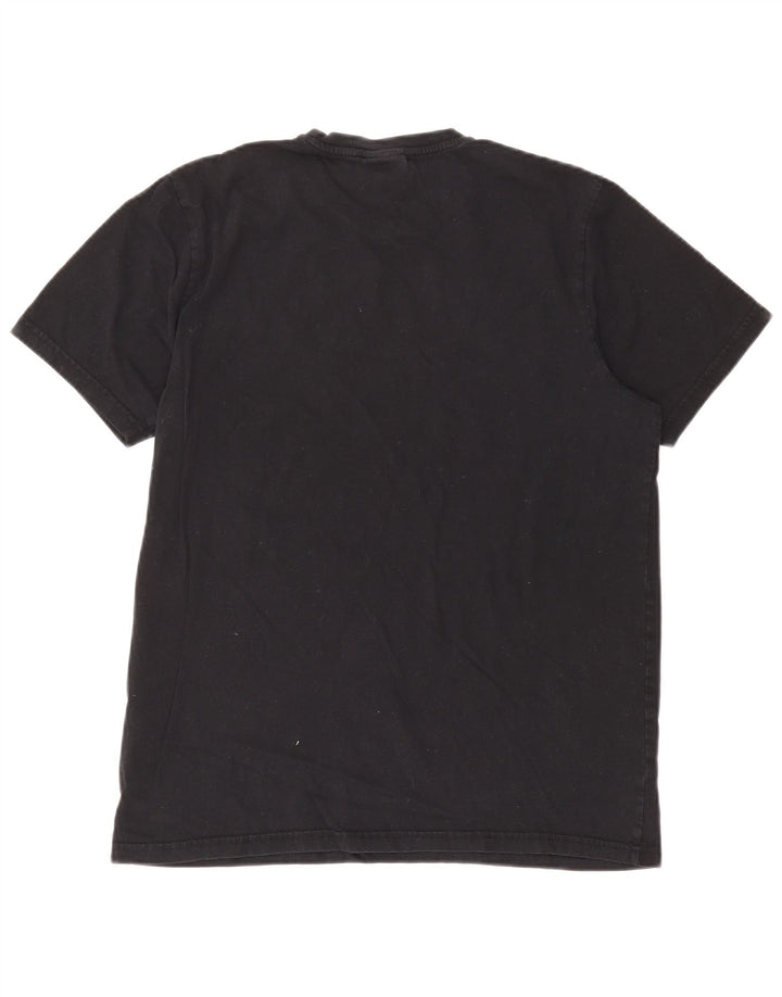 Ellesse Herre Grafisk T-Shirt Top Stor Marineblå