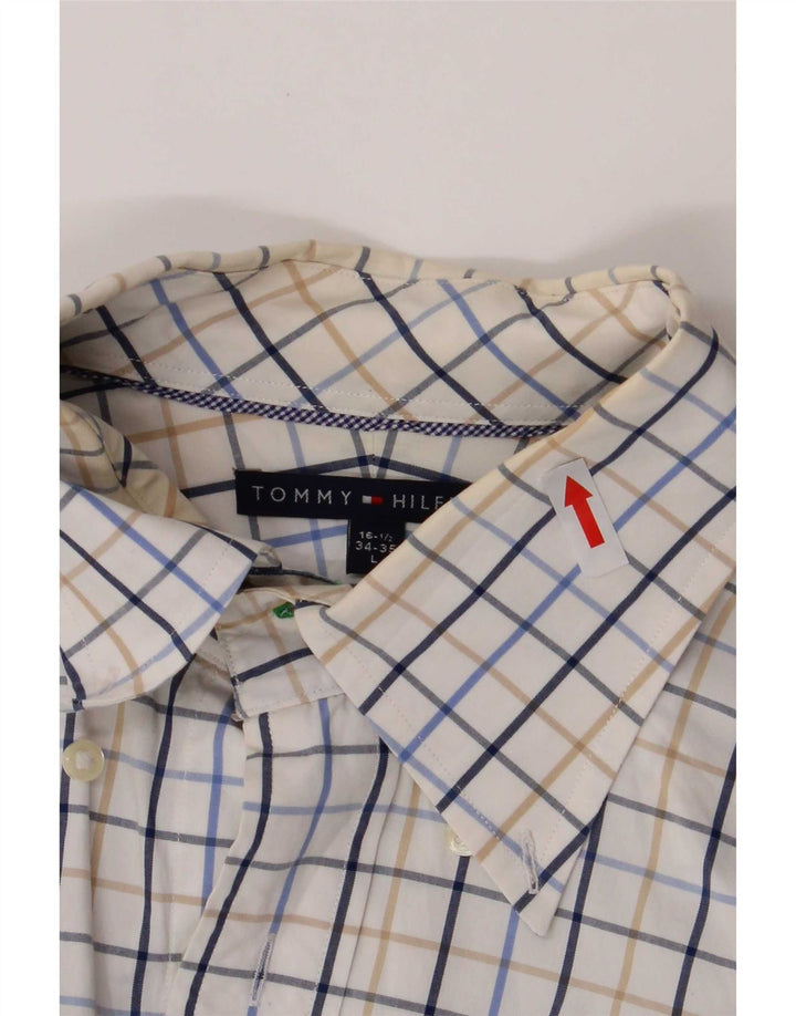 Tommy Hilfiger Herreskjorte str. 16 1/2 Stor flerfarvet tern