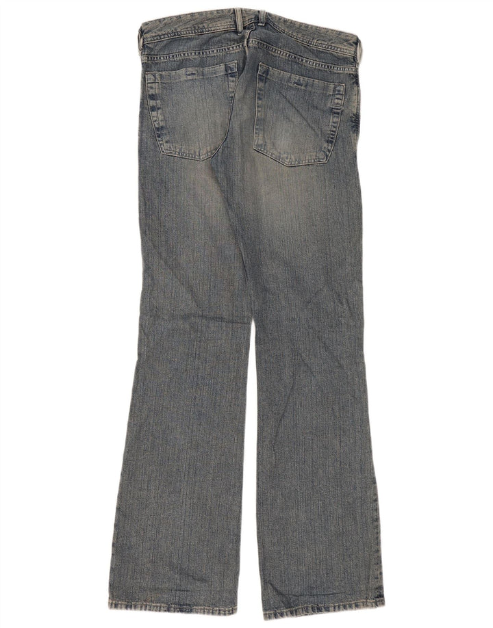 DIESEL Dame Bootcut Jeans W32 L35 Blå Bomuld