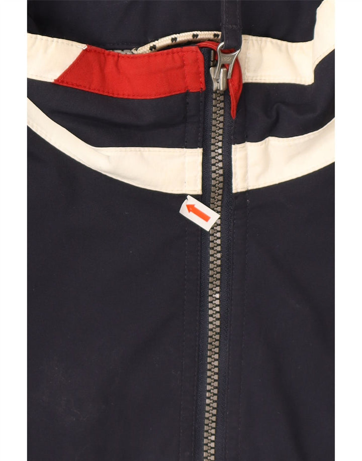 Murphy & Nye Herre Sailmakers Bomber Jacket UK 44 2XL Navy Blue Colourblock