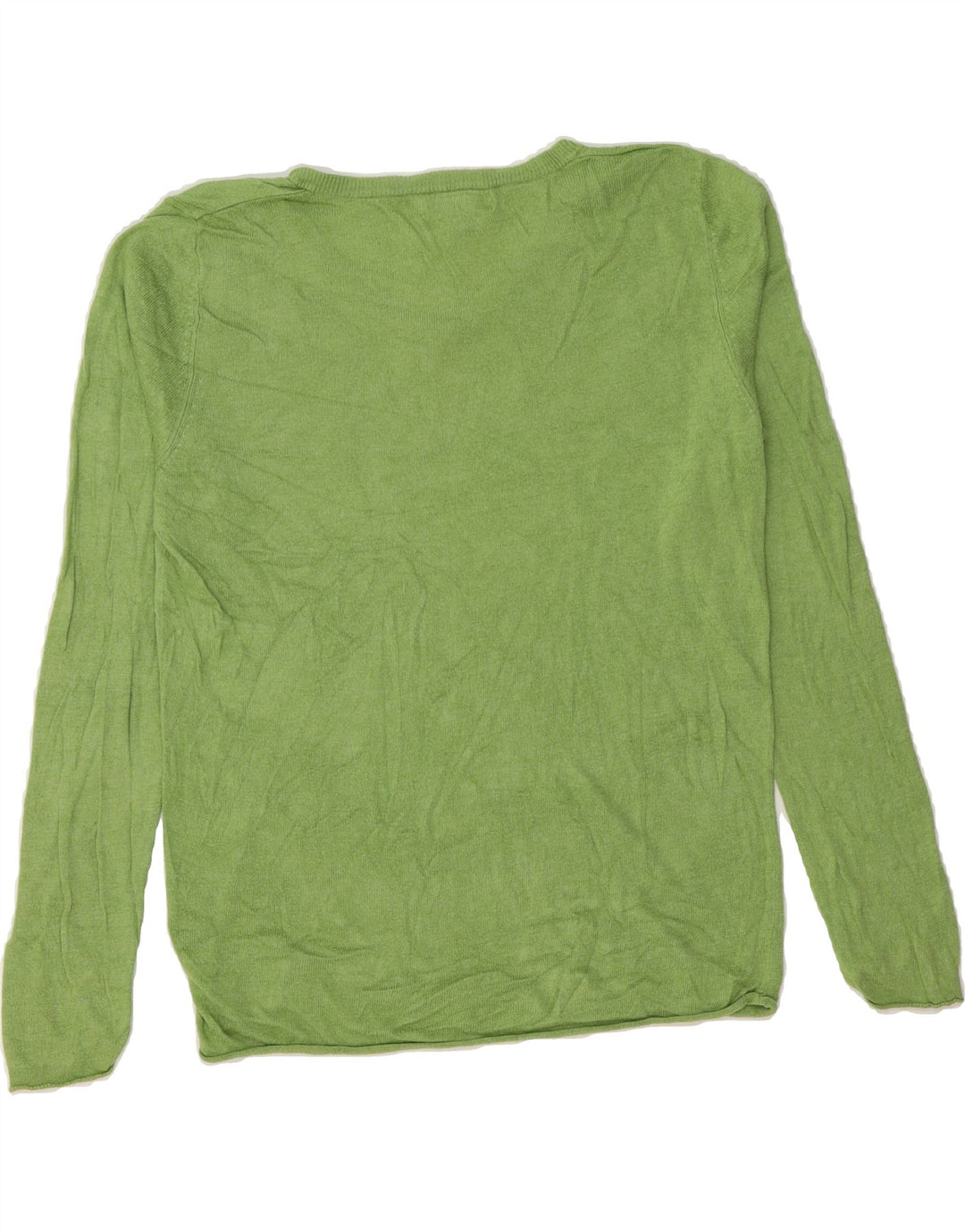 MOSSIMO Womens V-Neck Jumper Sweater UK 18 XL Green Nylon Vintage Mossimo and Second-Hand Mossimo from Messina Hembry 