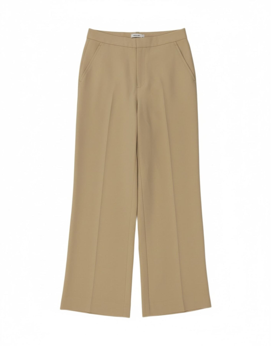 STEFANEL Womens Bootcut Chino Trousers IT 40 Small W28 L30 Beige Polyester Vintage Stefanel and Second-Hand Stefanel from Messina Hembry 