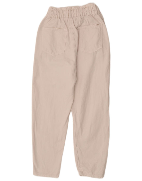 Zara Womens Tapered Jeans EU 36 XS W26 L25 Hvid Bomuld